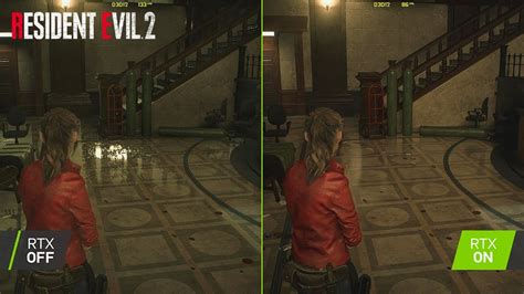 Resident Evil 2 Remake RTX On Vs Off Graphics Performance