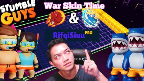 Live Stumble Guys Let S Go Swimmer Vs Shark Block Dash Only