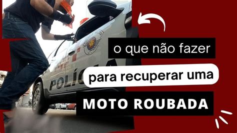 De Biz atrás de uma moto roubada YouTube