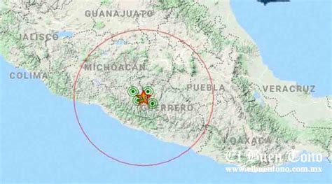 Reportan Sismo De Magnitud 43 En Arcelia Guerrero El Buen Tono