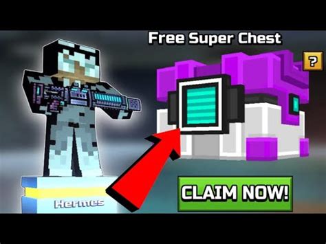 Free Super Chests Giveaway Pixel Gun D Youtube