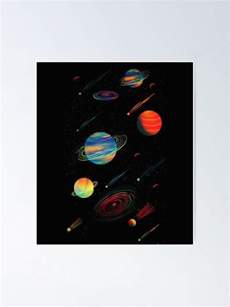 "Planets " Poster for Sale by Artastique | Redbubble