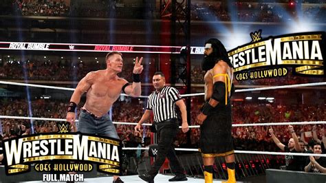 Full Match Veer Mahaan Vs John Cena Wwe Wrestlemania Goes