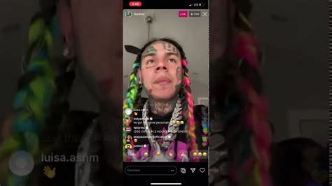 6ix9ine Goes Live On Ig And Explains Why He Snitched Full Stream Best Quality Youtube