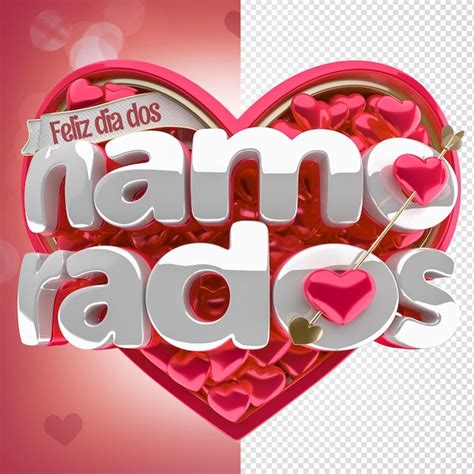 Premium Psd Valentines Day Stamp 3d