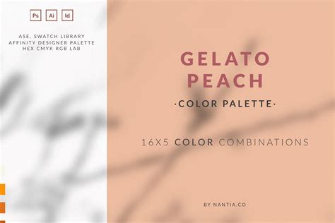 Peach Gelato Color Palette Collection 535393 Palettes Design