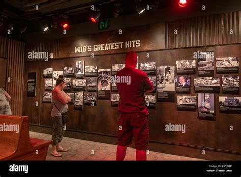 Photo Wall Of Police Photos Of Mob Victims The Mob Museum Las Vegas