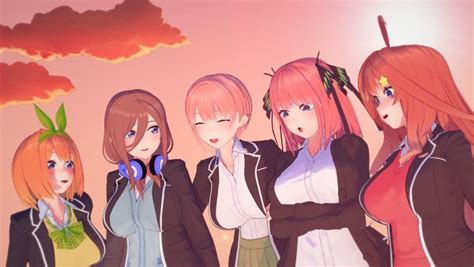 Go Toubun No Hanayome The Quintessential Quintuplets Wallpaper By