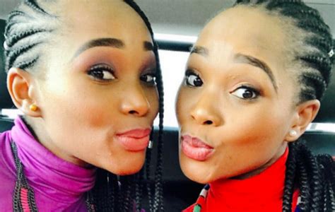 Skeem Saam Actress And Her Twin Sister Opens Up Having A Father Who Was