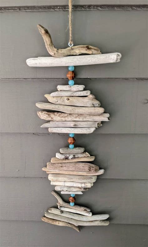 Lake Erie Driftwood Mobile Etsy