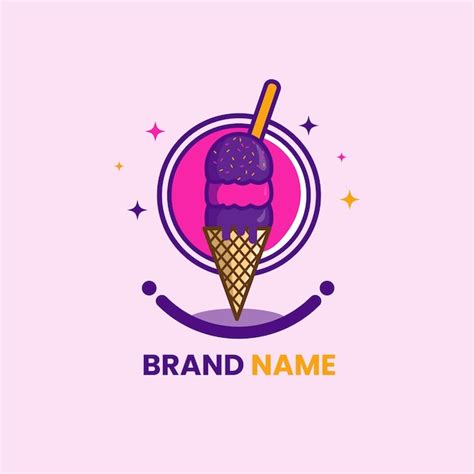 Premium Vector Ice Cream Cone Illustration Vector Logo