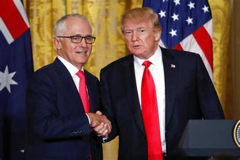 Donald Trump Malcolm Turnbull Discuss Ways To Expand Ties With India