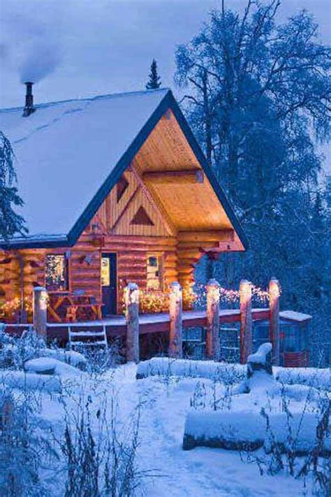 23 Breathtaking Forest-Fringed Wood Cabins - Amazing DIY, Interior & Home Design