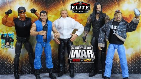 Wwe Mattel Elite Monday Night Wars Full Set Review Hogan Hall Austin