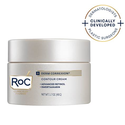 Roc Derm Correxion Fill Treat Retinol Swertiamarin Contour Cream