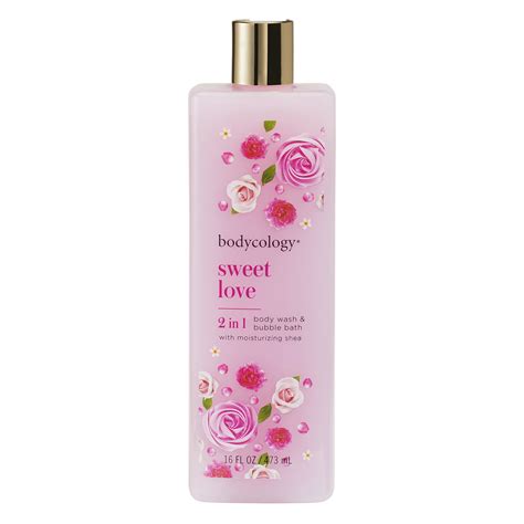 Bodycology Sweet Love 2 In 1 Moisturizing Body Wash And Bubble Bath 16 Fl Oz