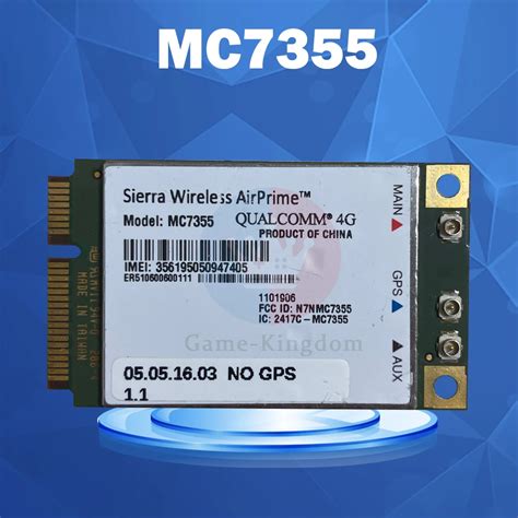 Sierra Wireless Airprime Mc At T G Lte Hspa Mbps Pci E M