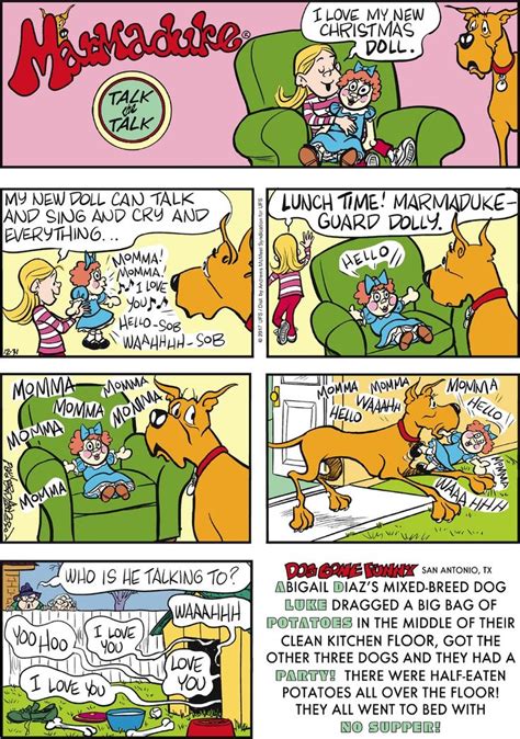 Marmaduke By Brad Anderson For December 31 2017