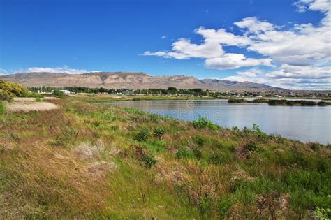 Laguna Nimez Reserva In El Calafate Patagonia Argentina Stock Image