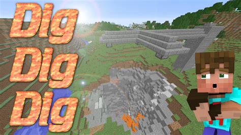 How To Dig Fast And Automatically In Minecraft How To Make A Drill In