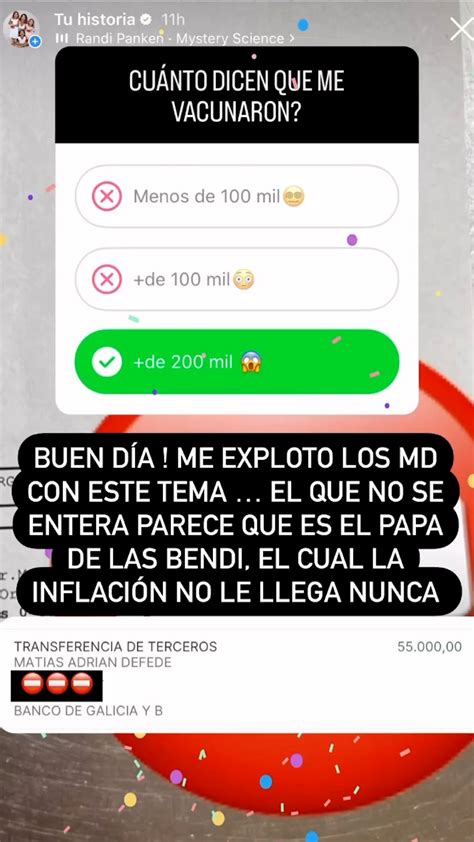 Cinthia Fernández Le Dedicó Una Canción A Matías Defederico Por La