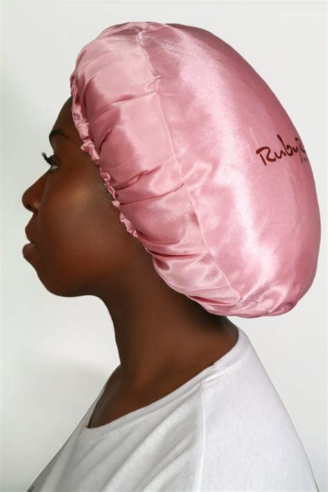 Hair Bonnet Pink Ruby Rose Hair Design