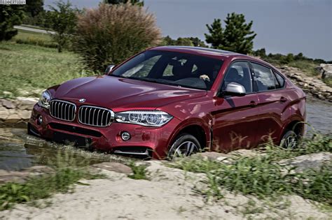 Bmw X6 2015 Neue Fotos Zum X6 M50d F16 In Flamencorot