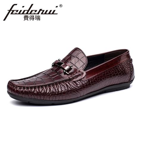 New Arrival Brand Men S Loafers Round Toe Slip On Man Flat Heel