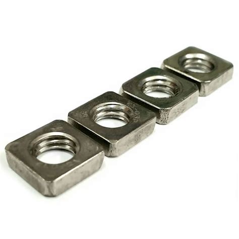 M M M M M Stainless Steel Metric Square Nuts For Machine Screw