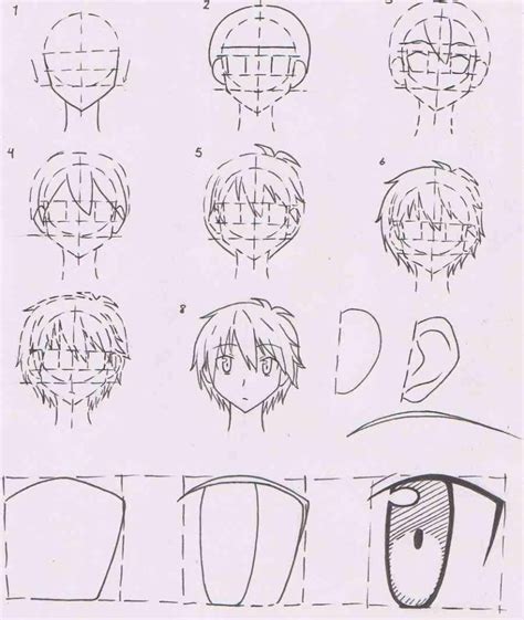 Anime Drawing Tutorial At Getdrawings Free Download