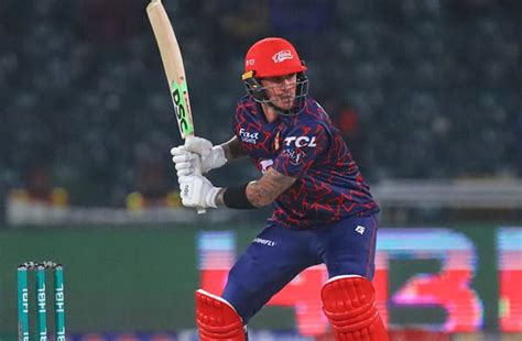 Alex Hales To Miss United S Psl Fixture Against Zalmi