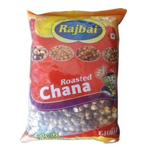 Rajbai 400 Grams Black Pepper Roasted Chana Packaging Type Packets At