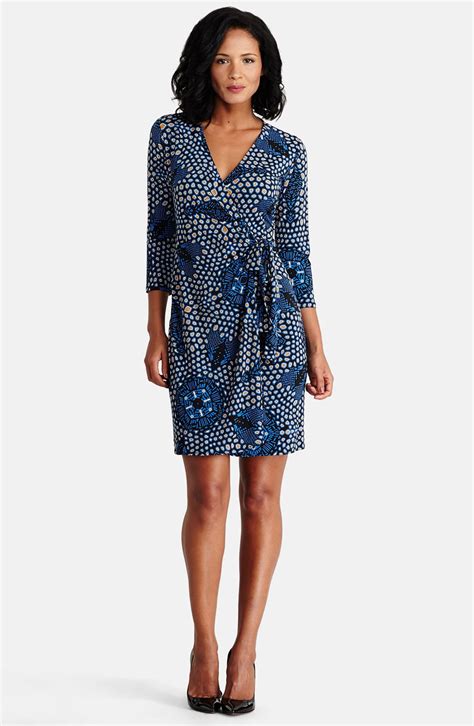 Donna Morgan Print Jersey Wrap Dress Nordstrom