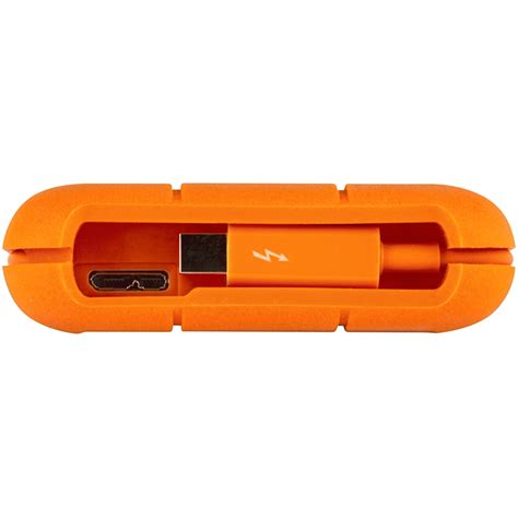 Best Buy LaCie Rugged Thunderbolt USB C 5TB External USB 3 1 Gen 1