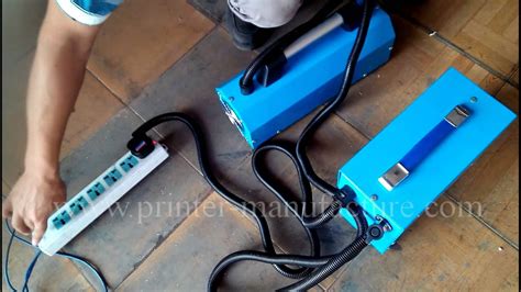 Portable Uv Curing Machine Youtube