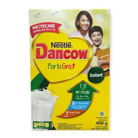 Jual Nestle Dancow Fortigro Susu Bubuk Instant Box Gr Susu Bubuk