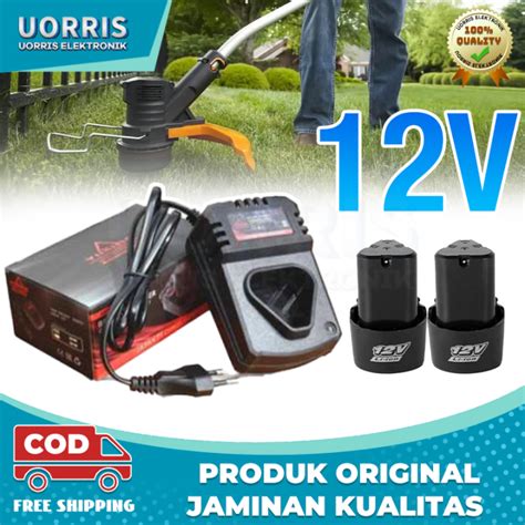 Uorris Baterai Bor Cordless Li Ion Volt Baterai Litium Bor Electric