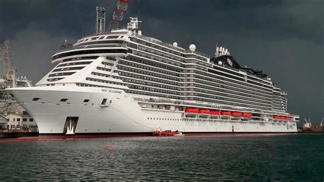 El nuevo crucero MSC Seashore recibió sus primeros pasajeros