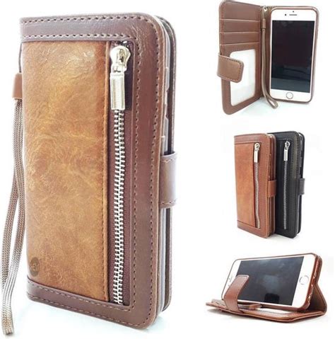 Samsung Galaxy A Bruine Wallet Book Case Boekhoesje