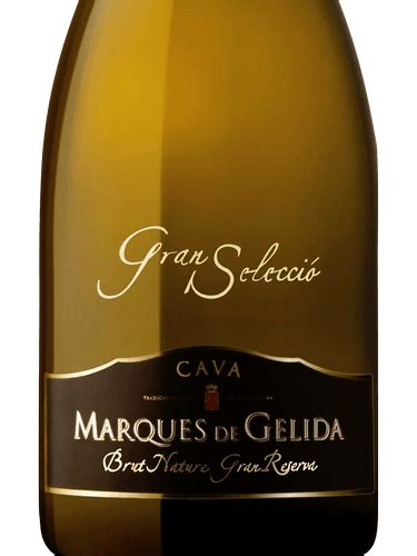 Marqués de Gelida Cava Gran Selecció Brut Nature Gran Reserva Vivino