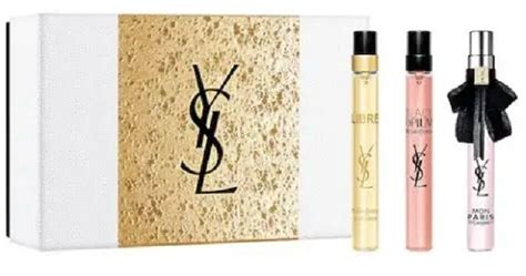 Ysl Yves Saint Laurent Perfume Travel Spray Trio Set Nib Lux Perfume Set Ebay