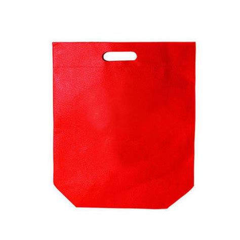 Red Plain 50 Gsm D Cut Non Woven Bags Capacity 5 Kg At Rs 150 Kg In