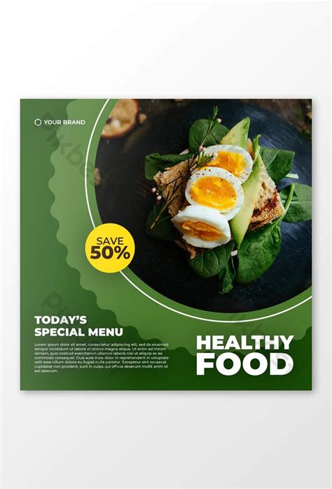 Restaurant Fast Food Social Media Post Psd Free Download Pikbest