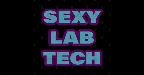 Sexy Lab Tech Lab Technician Sticker Teepublic