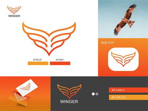 Winger Logo by Graphics Dynamic on Dribbble