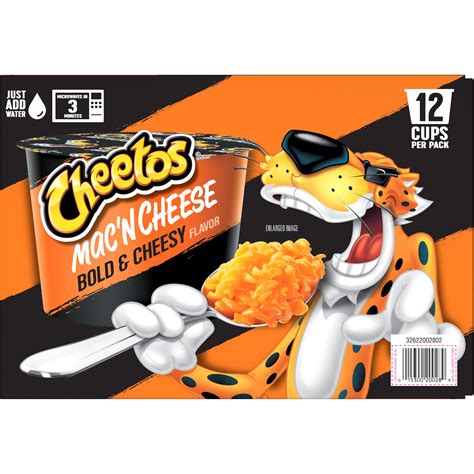 Cheetos Mac N Cheese Bold And Cheesy Flavor Pasta With Flavored Sauce Smartlabel™