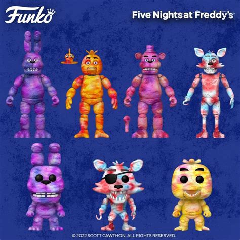 ️🌟funko Revela Su Nueva Serie De Mercancía De Verano De Fnaf 🌟 ️ Fnaf