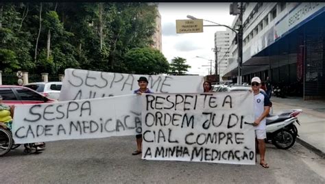 Protesto cobra Sespa para cumprir decisão judicial e fornecer