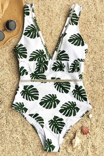 Cupshe Live Life On The Beach One Piece Swimsuit Flattering One