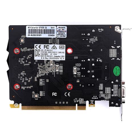 GT1030 4G-V||bp - Видеокарта Colorful Bad Pack GT1030 4G-V 4GB GDDR4 ...